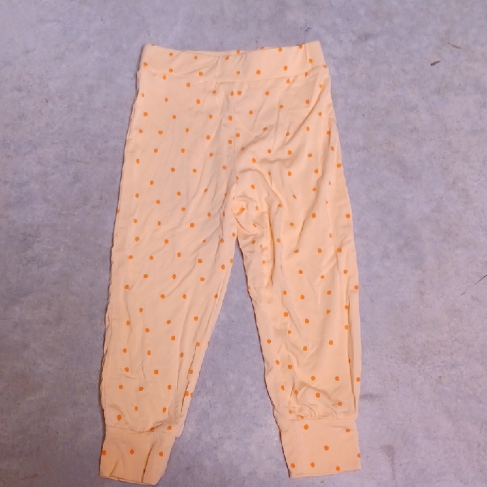 BAMBOO Kids Polka Dot Bottoms in Cream and Orange